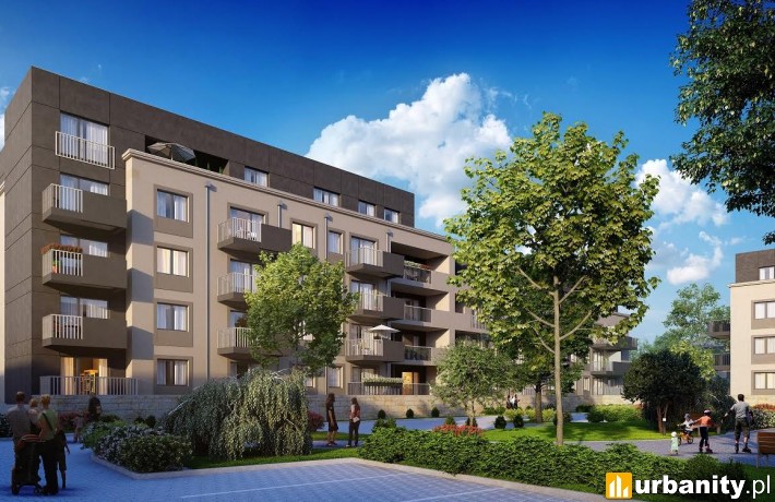 Barciński VI w Łodzi - wizualizacja