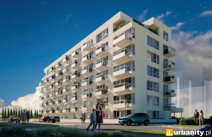 Budynek Rotterdam w ramach osiedla Bemowo Vita, wiz. materiały dewelopera