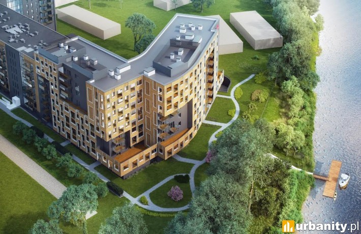 Widok na II etap osiedla Dmowskiego 19 we Wrocławiu