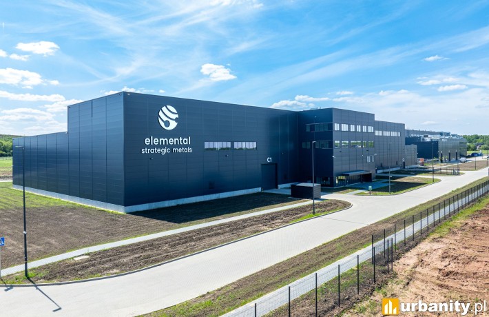 Otwarcie w Zawierciu zakładu Elemental Strategic Metals w Zawierciu, fot. materiały inwestora