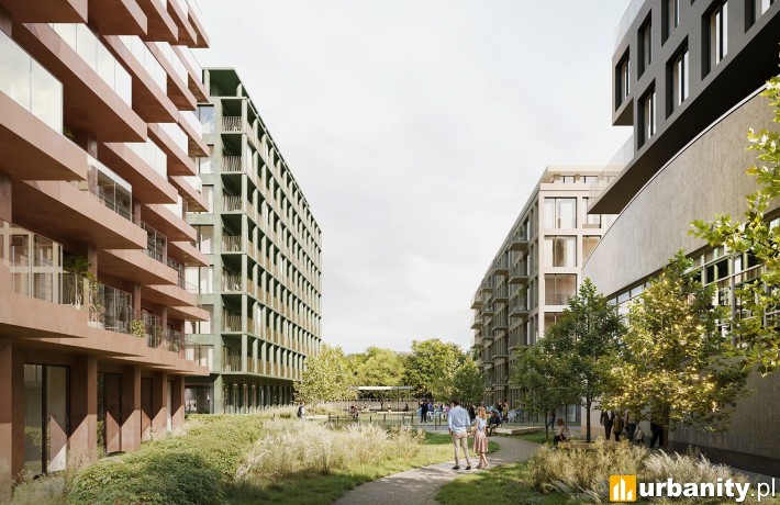 Projekt osiedla nad Odrą na Szczepinie, wiz. 3XA