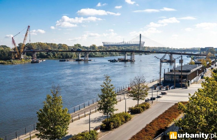 Most na Pragę już gotowy. Otwarcie 28 marca, fot. mostnaprage.waw.pl