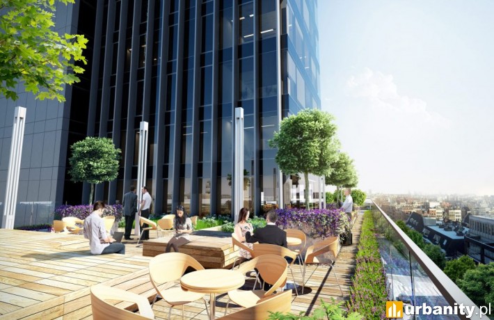 Projekt biurowca Park Avenue w Warszawie
