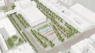 Plac Dąbrowskiego w Łodzi do przebudowy. Poznaliśmy koncepcję zmian przed Teatrem Wielkim