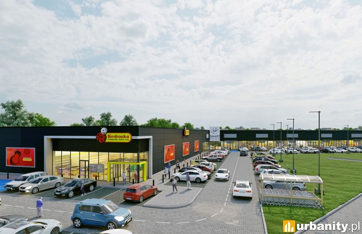Smart Park Grodków pozwolenie na budowę, wiz. materiały inwestora