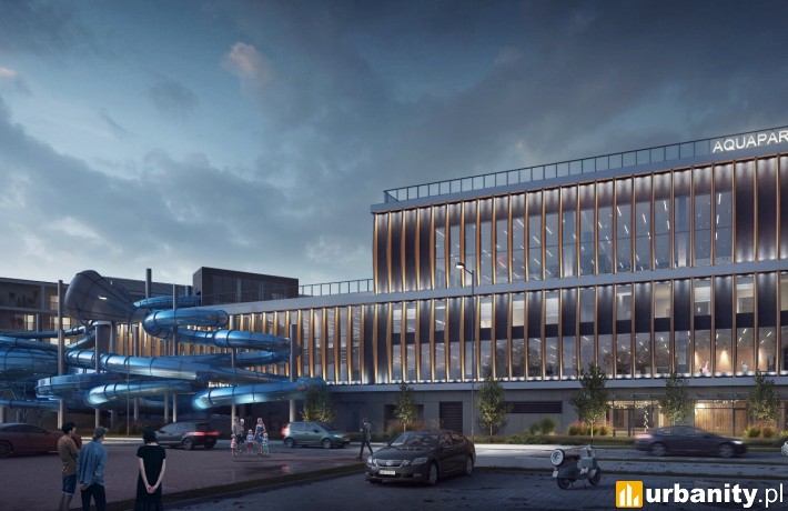 Aquapark w ramach Bel Mare & Aqua Resort w Międzyzdrojach. wiz. materiały inwestora