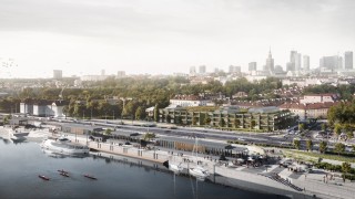 Projekt nowego budynku Uniwersytetu Warszawskiego przy ul. Bednarskiej 2/4, wiz. BBGK Architekci