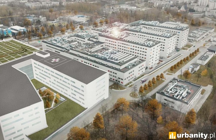 Projekt planowanego biurowca przy ulicy Medycznej w Krakowie, fot. materiały inwestora