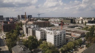 Dyfrakcja Łódzka, zawieszenie wiechy, fot. Alstal