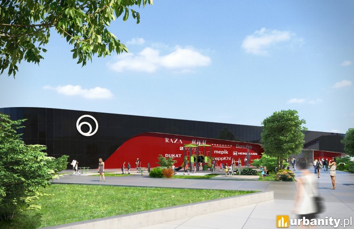 Wizualizacja Galerii Królewskiej w Sandomierzu