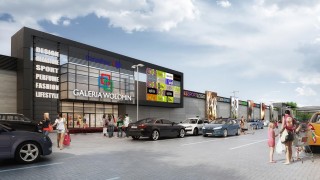 Projekt centrum handlowego Galeria Wołomin