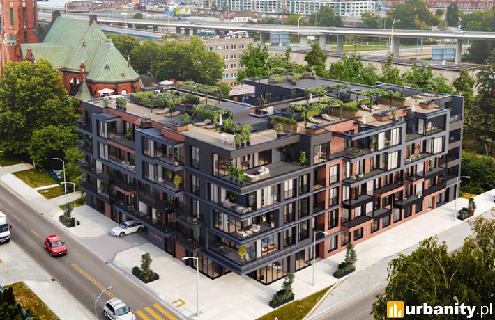 Grand Bulwar w Szczecinie, wizualizacja, fot. materiały prasowe