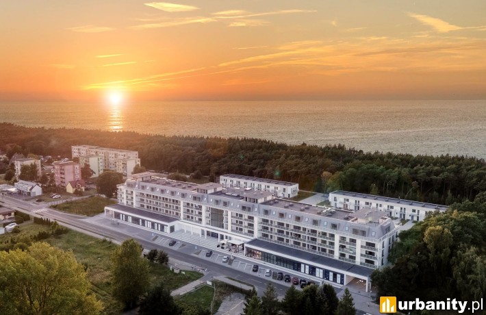 Gotowa inwestycja Marina Rogowo nieopodal jeziora Resko Przymorskie, fot. materiały prasowe