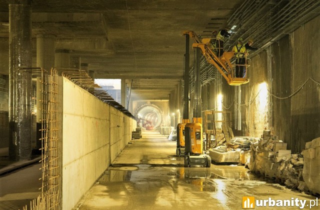 Budowa stacji II linii M2 na Bemowie, fot. Metro Warszawskie