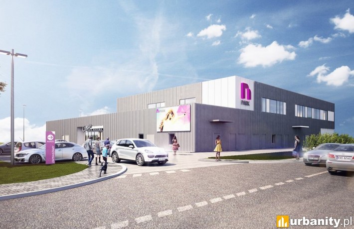 Wizualizacja kameralnej galerii N-Park Wrocław