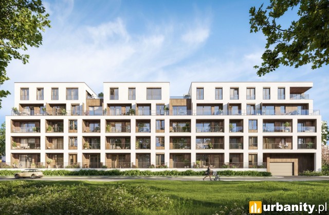 Rezydencja Prima Wilanów - projekt inwestycji, wiz. materiały dewelopera