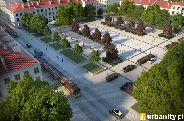 Projekt przebudowy Starego Rynku w Łodzi