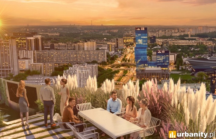 Stellar Zone na dachu Nowej Gwiazdy w Katowicach, wiz. materiały dewelopera