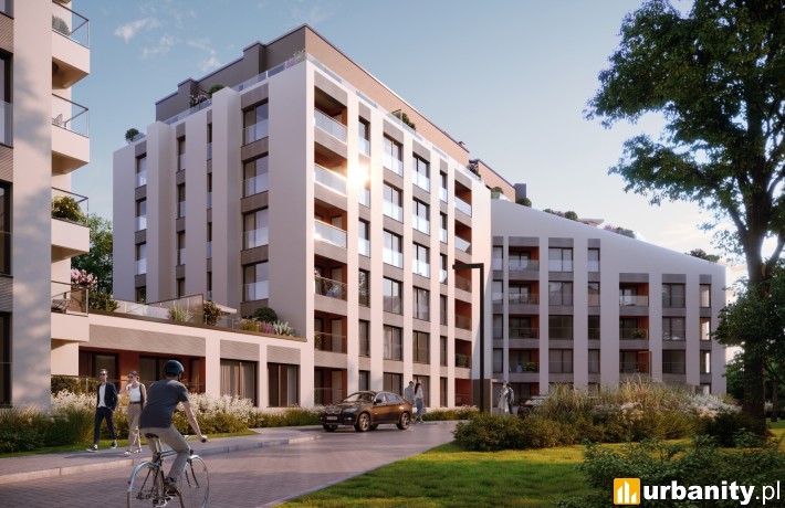 Apartamenty Bergera w Poznaniu, wiz. materiały dewelopera