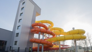 Gotowy aquapark Miodolanka w Płocku, fot. Warbud