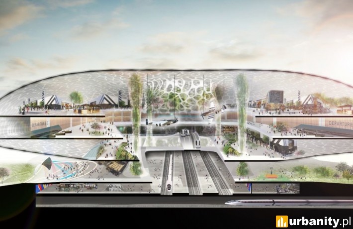 Koncepcja Centralnego Portu Komunikacyjnego - Populous
