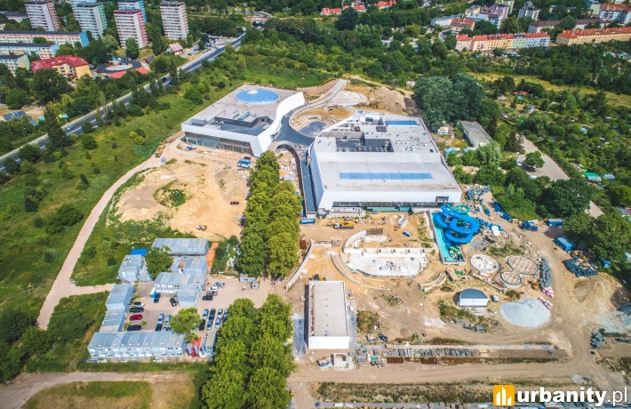 Zdjęcia Fabryki Wody z drona, fot. materiały prasowe