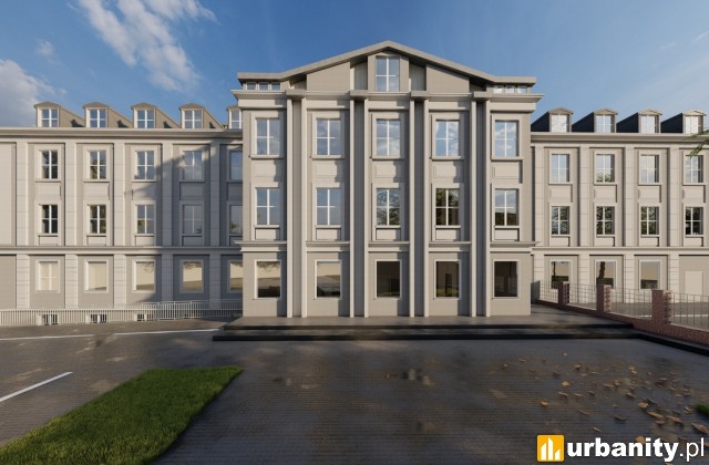Projekt hotelu sieci B&B w Kaliszu, wiz. materiały inwestora