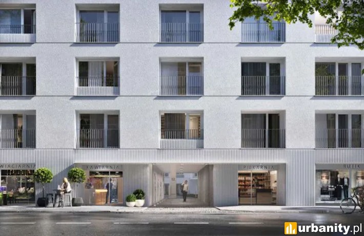 Wizualizacja projektu Konopacka na Pradze-Północ, fot. materiały dewelopera