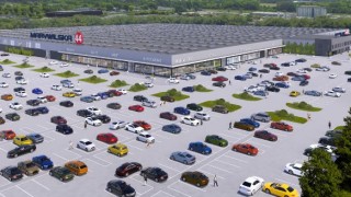 Koncepcja odbudowy Centrum Handlowego Marywilska 44, wiz. materiały inwestora
