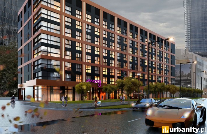 Wkrótce otwarcie hotelu Moxy Warsaw City, wiz. materiały inwestora