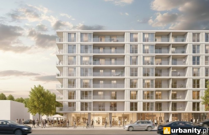 Nowa Radzymińska - koncepcja inwestycji, wiz. materiały inwestora