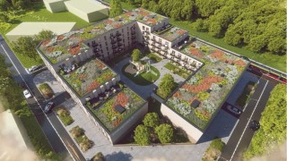 Projekt inwestycji przy Pabianickiej w Łodzi, wiz. materiały inwestora