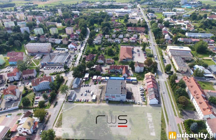 Lokalizacja nowego parku handlowego w miejscowości Dobre Miasto