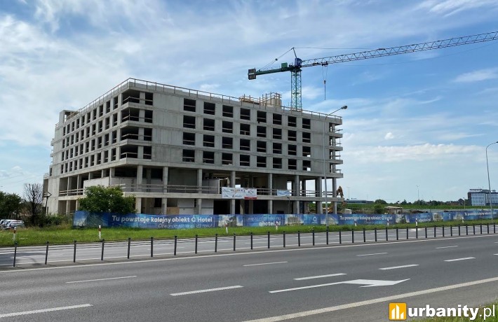 Q Hotel Plus Wrocław Bielany - zakończenie prac konstrukcyjnych