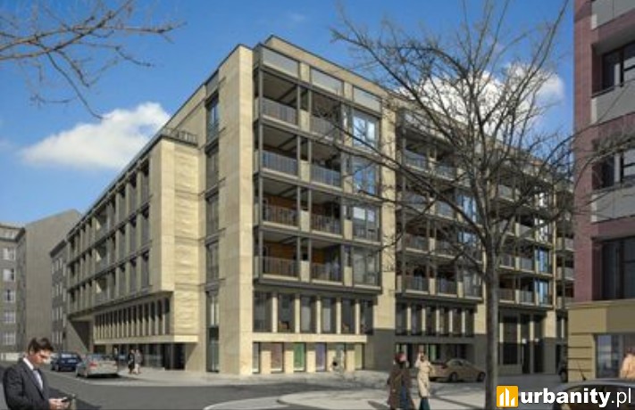 Wizualizacja Rezydencji Foksal w Warszawie