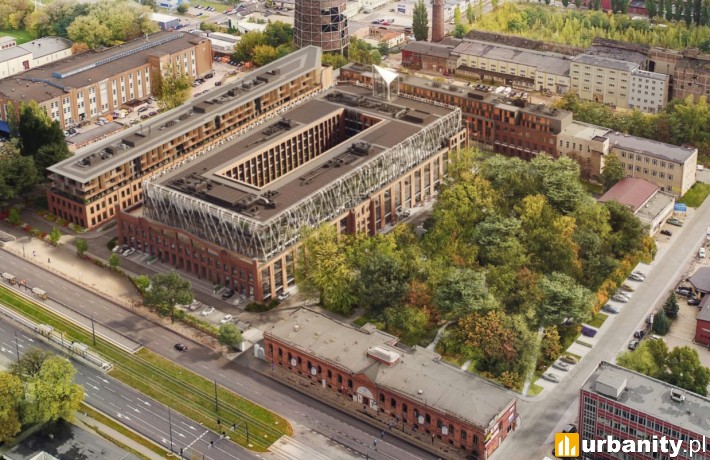 Duży postęp prac przy łódzkim projekcie WIMA Widzewska Manufaktura, wiz. materiały prasowe