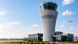 Nowa wieża kontroli lotów rośnie na lotnisku w Lublinie. Będzie miała ponad 26 metrów