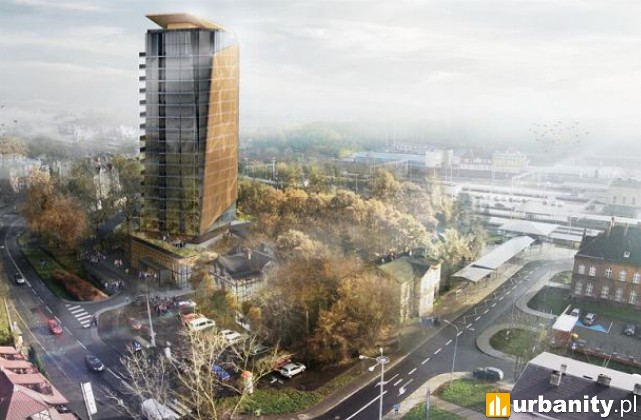 Projekt firmy Dompol w Toruniu, wiz. materiały inwestora