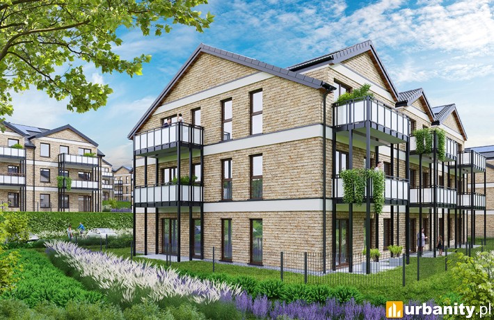 Apartamenty na Wzgórzach w Zawadzie, wiz. materiały dewelopera