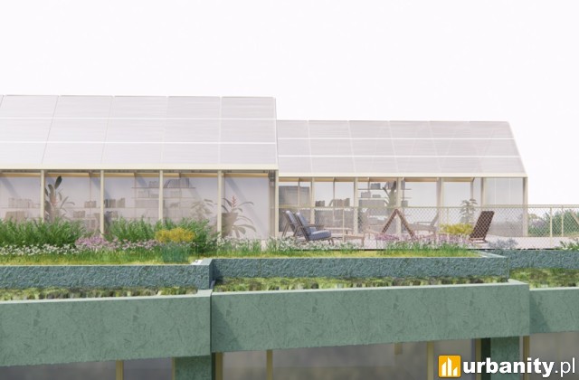 Projekt nowego budynku Uniwersytetu Warszawskiego przy ul. Bednarskiej 2/4, wiz. BBGK Architekci