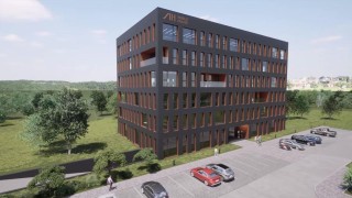 Tak wyglądać ma nowy biurowiec spółki Noble House w Katowicach, wiz. materiały inwestora