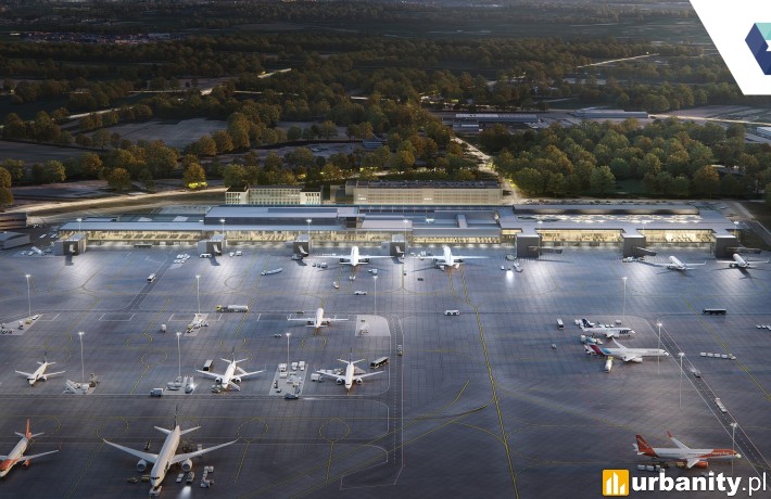 Kraków Airport rozpoczyna największą w swojej historii inwestycję, wiz. materiały inwestora