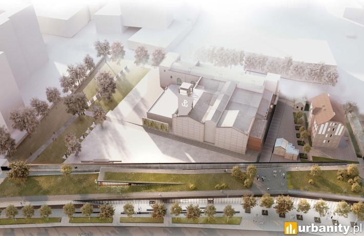 Muzeum Powstania Warszawskiego, projekt rozbudowy, wiz. Nizio Design International