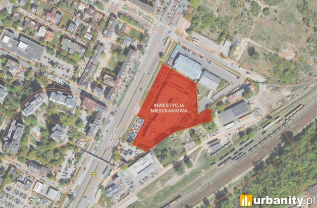 Nowa Radzymińska - działka, na której powstanie budynek, fot. materiały inwestora