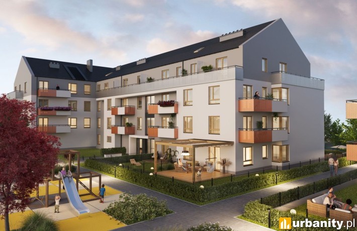 Osiedle ŁAN we Wrocławiu, wiz. materiały dewelopera
