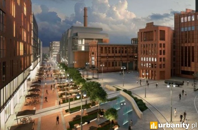 Projekt podziemnej ulicy w Nowym Centrum Łodzi