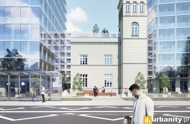 Rezydencja Marchijska - koncepcja inwestycji, wiz. materiały inwestora