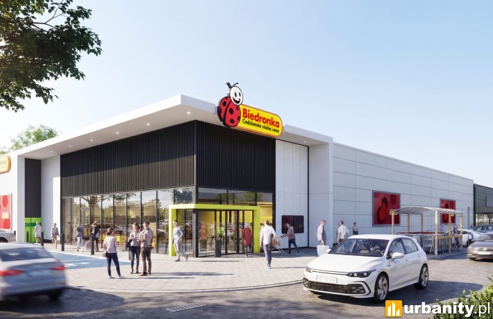 Smart Park Bielsk Podlaski, wizualizacja inwestycji, wiz. materiały inwestora