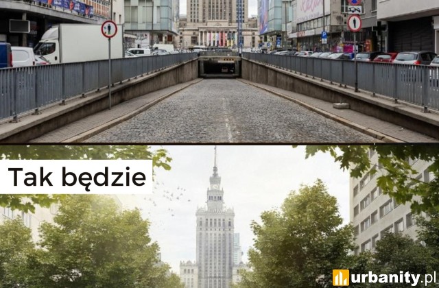 Tak zmieni się rejon ulic Złota i Zgoda w centrum Warszawy, wiz. materiały inwestora