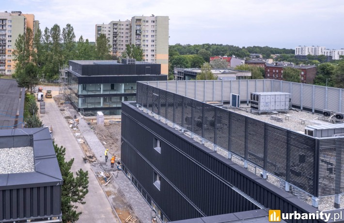 Kończa sie prace na budowie Archiwum Państwowego w Katowicach, fot. Grupa NDI